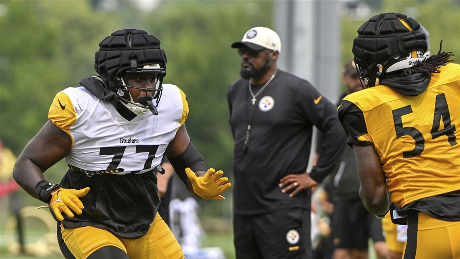 Mind-blowing: Steelers' Mike Tomlin Feels "Great" About Offensive Line Play (Steelers News). Photo by Pittsburgh Post-Gazette